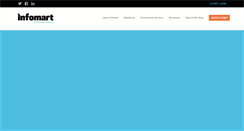 Desktop Screenshot of infomart.com