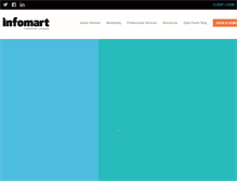 Tablet Screenshot of infomart.com